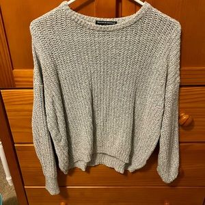 Grey Brandy Melville one size sweatshirt